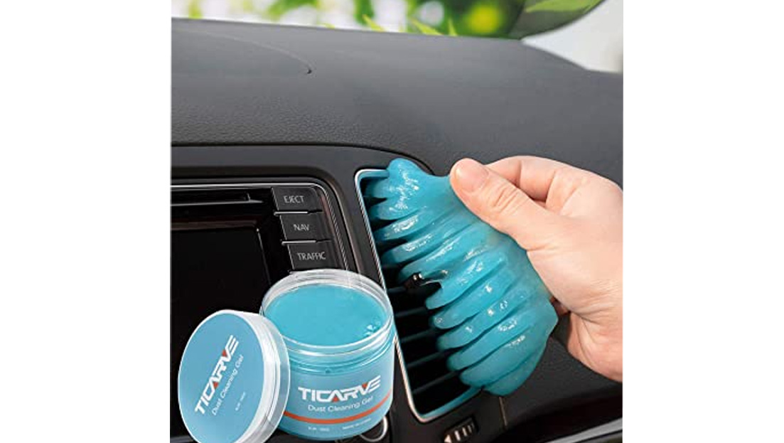 Best Car Accessories the ingenious gel that easily cleans dust and crumbs