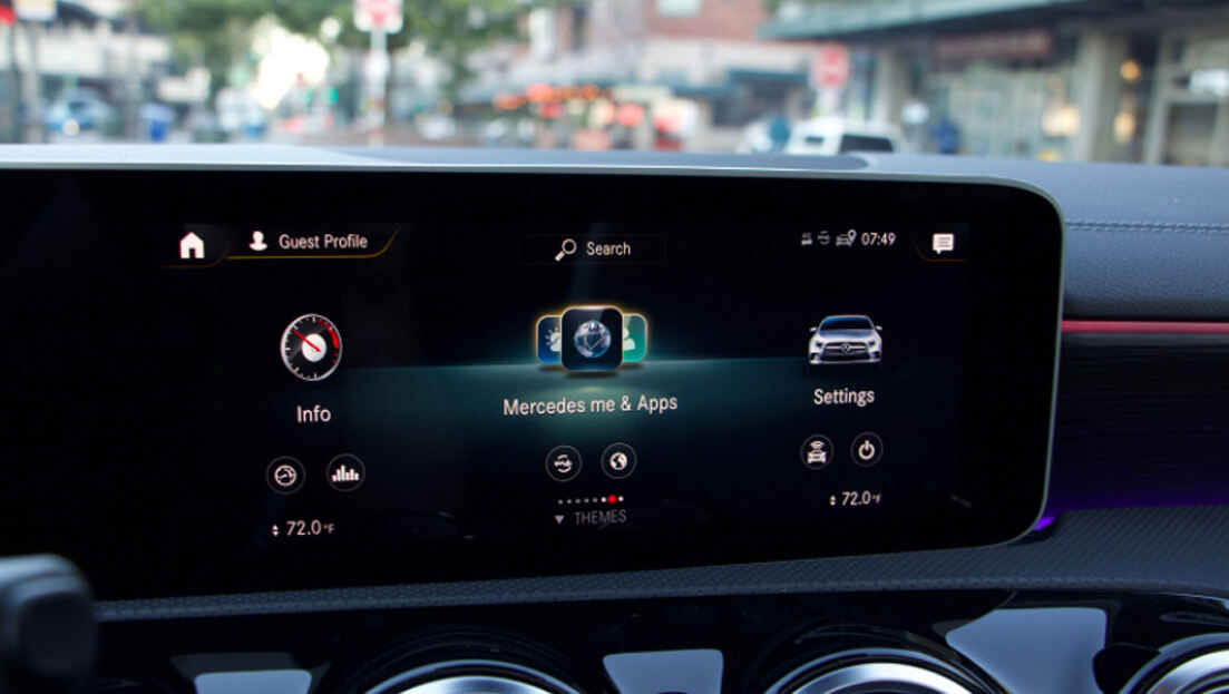 Infotainment Mercedes-Benz MBUX launches the latest version