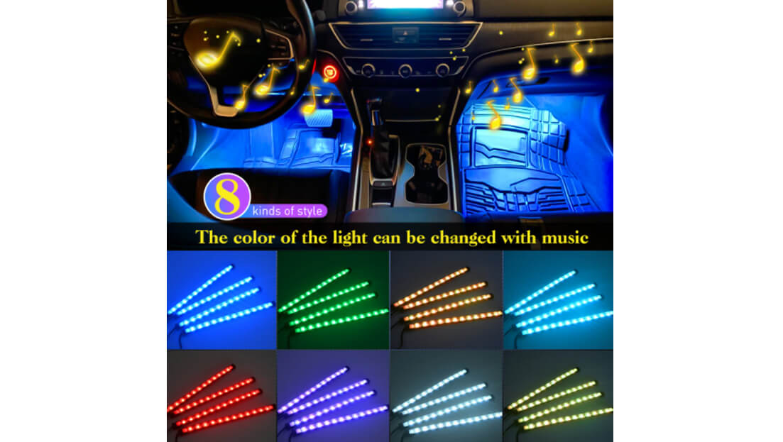 govee dreamcolor car interior lights