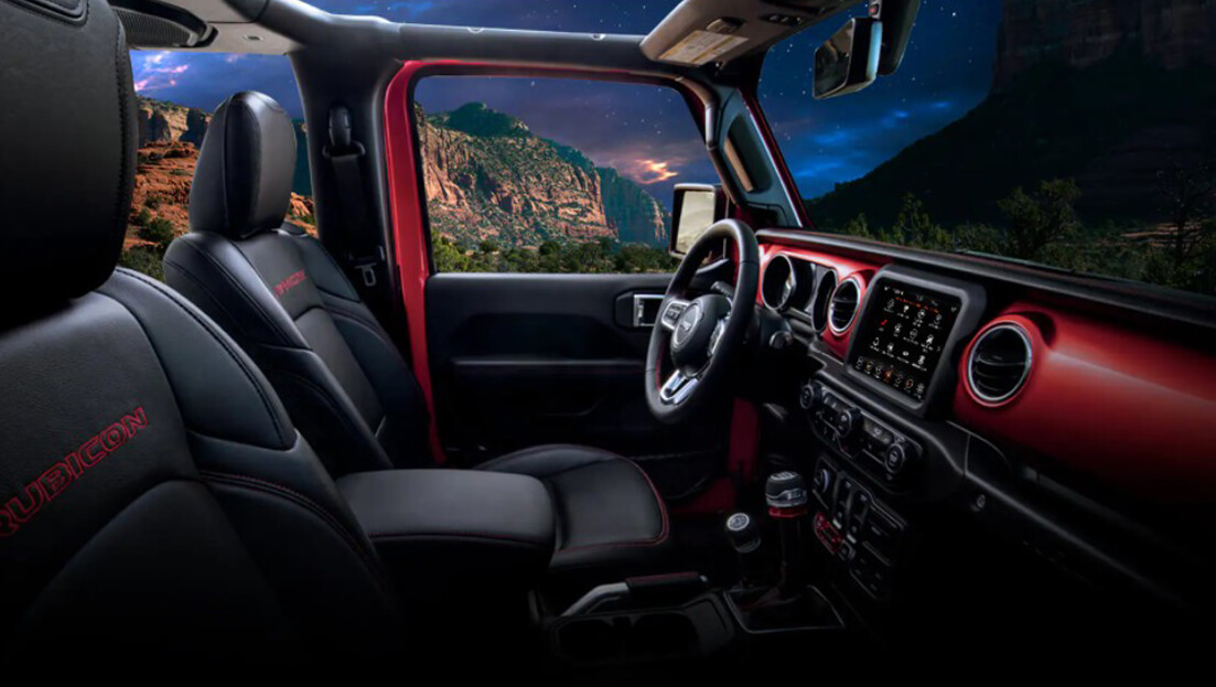 jeep wrangler unlimited interior